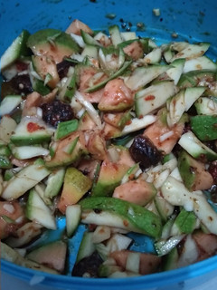 Foto resep Rujak Mangga Jambu merah