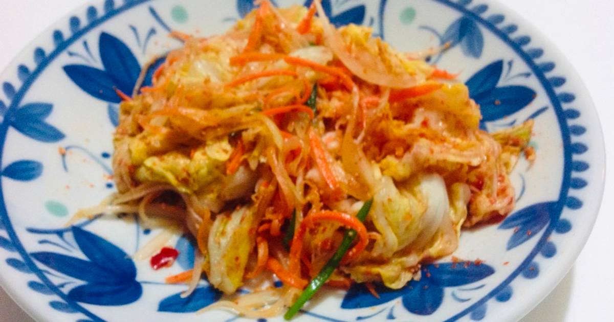 Kimchi de col chino bechu gimchi 배추김치🇺🇾🇯🇵🇰🇷🇰🇵朝鮮漬（白菜キムチ） Receta de  🇺🇾 𝓚𝔂𝓸 🇯🇵 🎉JPN-UY 100°ANIVERSARIO 🇺🇾🇯🇵EN 2021🎉- Cookpad