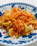 Kimchi de col chino bechu gimchi 배추김치🇺🇾🇯🇵🇰🇷🇰🇵朝鮮漬（白菜キムチ）