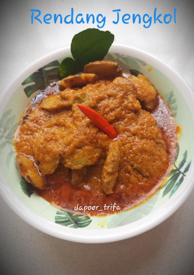 Foto resep Rendang Jengkol