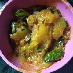 A picture of Sitafal ki sabji.