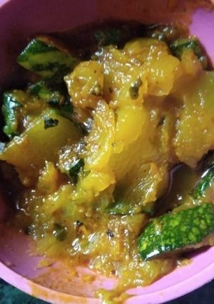 A picture of Sitafal ki sabji.
