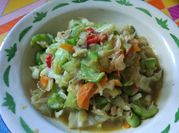 Gambar tumis gambas wortel