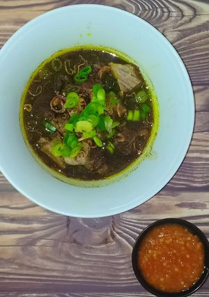 Foto resep Sop dading black sweet spicy