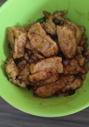 Foto resep Tahu Telur orak arik kecap