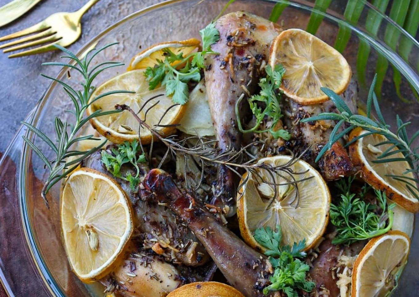 Lemon Honey Roasted Free Range Chicken