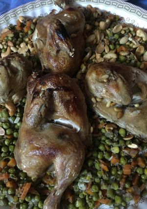 صورة لوصفة اوزي الدجاج
