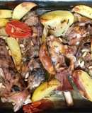 Codillos de cordero al horno