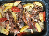 Codillos de cordero al horno