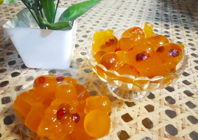 Easiest Way to Prepare Ultimate Orange Jelly