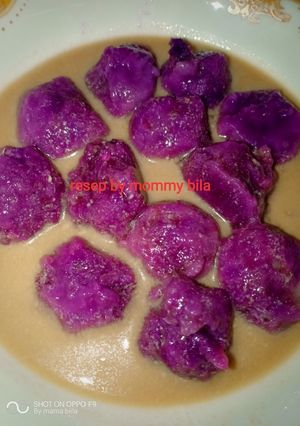 Foto resep Bola bola candil ubi ungu