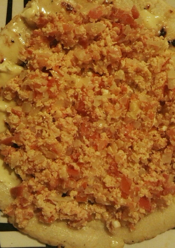 Una foto de Arepa con huevo perico