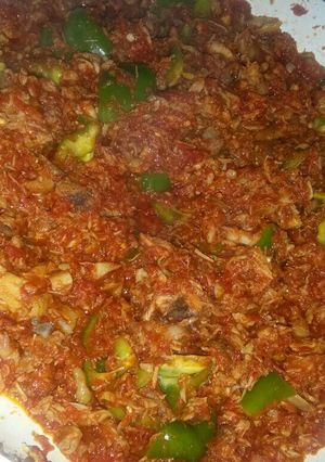 A picture of Shredded Chicken Sauce.
