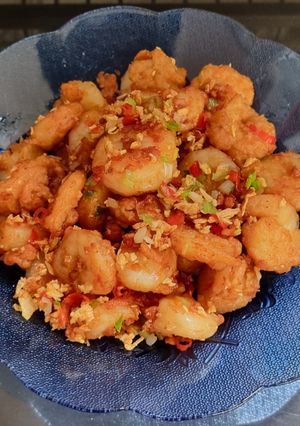 Foto resep Udang Goreng Bawang Putih