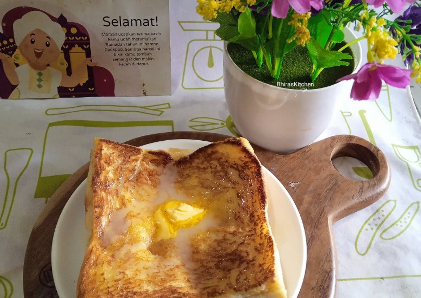 Roti Bakar SKK (Selai Kacang Keju)