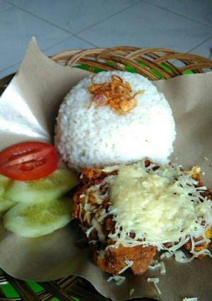 Foto resep Ayam Geprek keju leleh