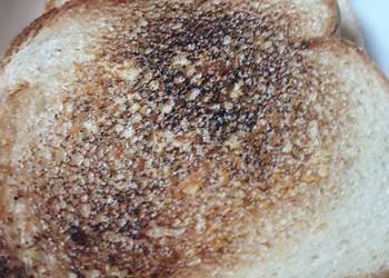 Easy Fast Cooking Toast Parmesan Delicious Simple