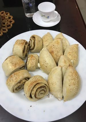 صورة لوصفة فطائر هشة بعجينة رائعة