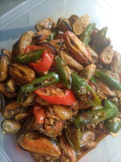 Foto resep Tumis kerang cabe ijo