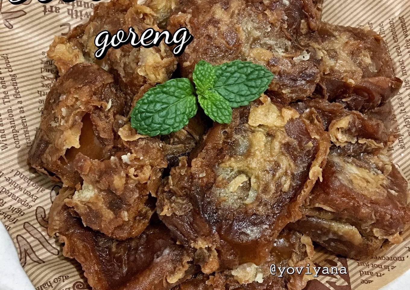 DODOL goreng SINCIA