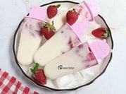Gambar popsicle stroberi