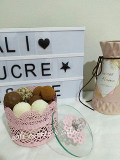صورة لوصفة Les truffes حلوى الترافل