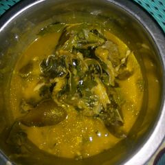 A picture of Oha soup.