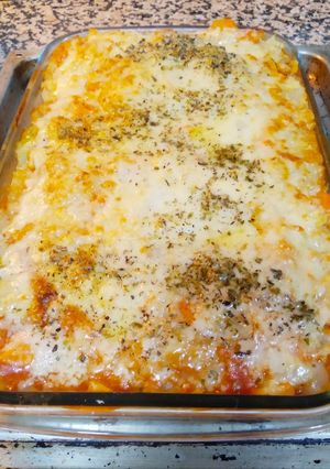 Una foto de Gratinado de sobras al horno