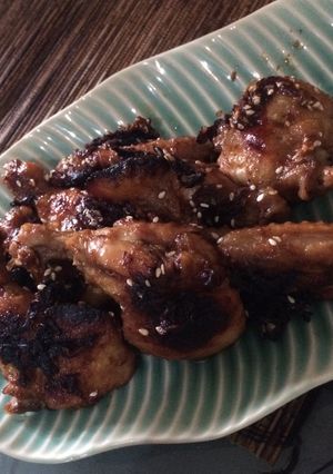 Foto resep Sayap Ayam Bakar bumbu Teriyaki (HappyCall)