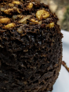 Una foto de BROWNIE Relleno con Coco🥥y Maní...!