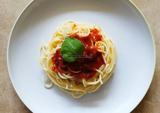 Anti Ribet, Buat Spaghetti Saus Bolognese Instan (Rp 8.000) Anti Gagal