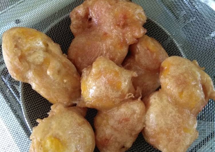 Langkah mengolah Cempedak Goreng gurih