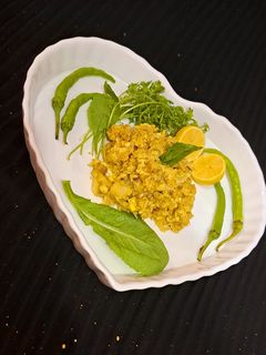 عکسی از دستور خوراک گل کلم با تخم مرغ