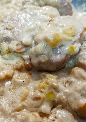 Foto principal de Solomillo en salsa de queso azul de hojas y nueces 🍽