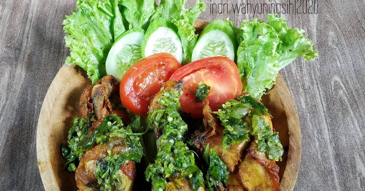 Resep Ayam Penyet Cabe Ijo Oleh Windriayu Cookpad