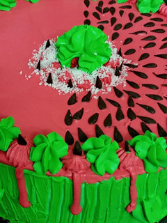 عکسی از دستور 💟❇🎂کیک یلدا ویژه خودم پز🎂❇💟