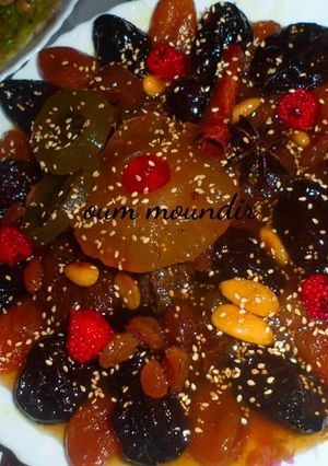 صورة لوصفة طاجين لحم الحلو