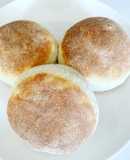 Muffin inglés (receta para 4 muffins)