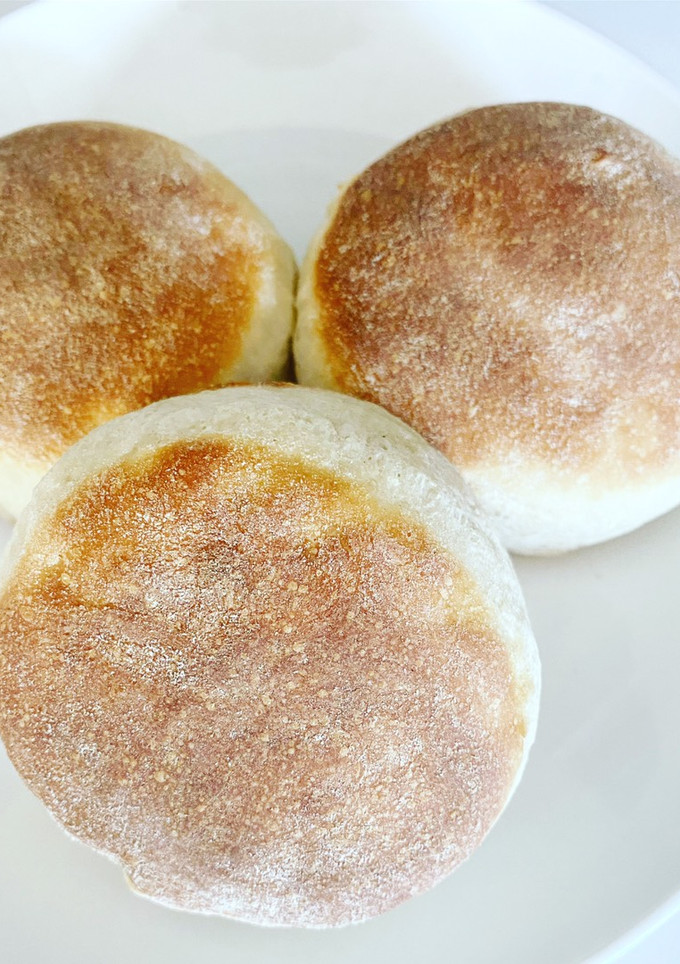 Una foto de Muffin inglés (receta para 4 muffins)