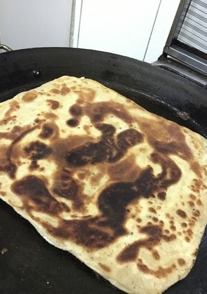 صورة لوصفة خبز الطاوة