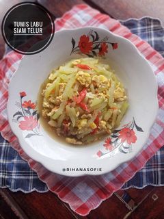 Foto resep Tumis Labu Siam Telur