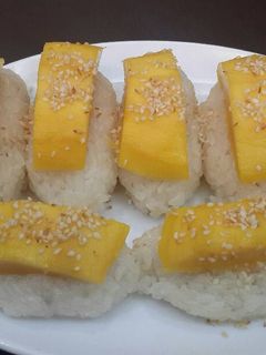 Hình của món Xôi xoài.