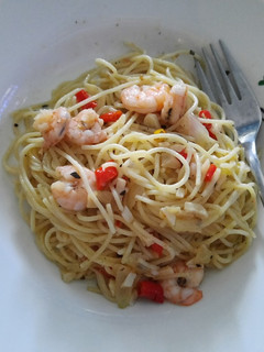 Foto resep Aglio Olio Spicy with Prawn