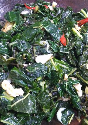 Foto resep Oseng daun pepaya