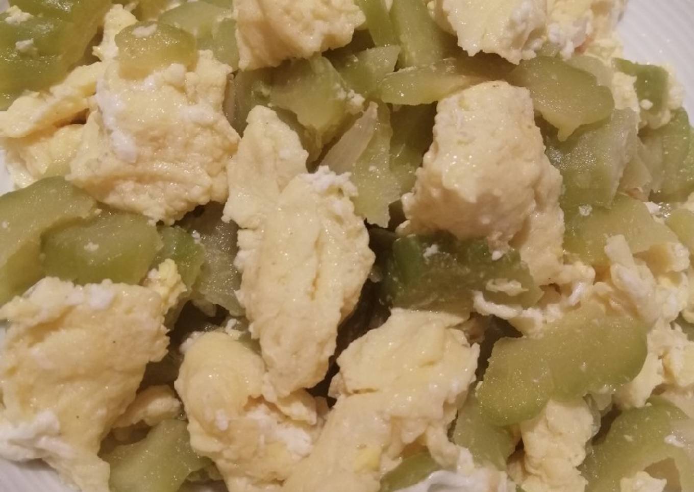 Bitter Gourd with Eggs