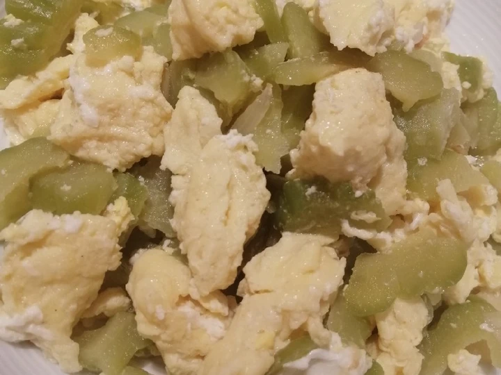 Easy Ways Prepare Recipes Bitter Gourd with Eggs the Awesome  Really Delicious.