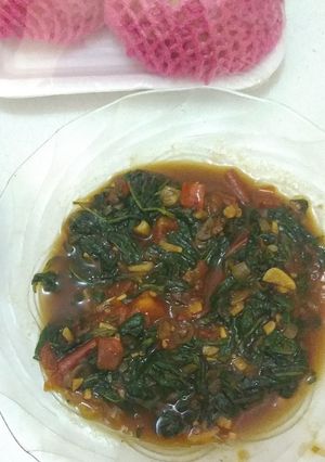 Foto resep Tumis kangkung sehat