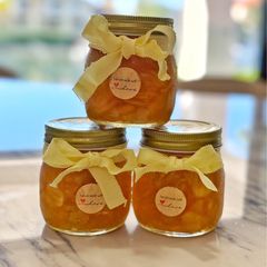 A picture of Pineapple, Vanilla and Rum Jam.