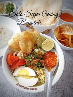 Foto resep Soto Seger Boyolali, soto kuah bening 🧡