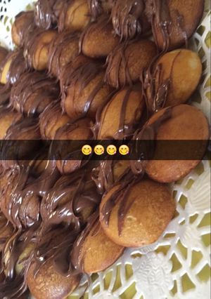 صورة لوصفة بان كيك بالنوتيلا